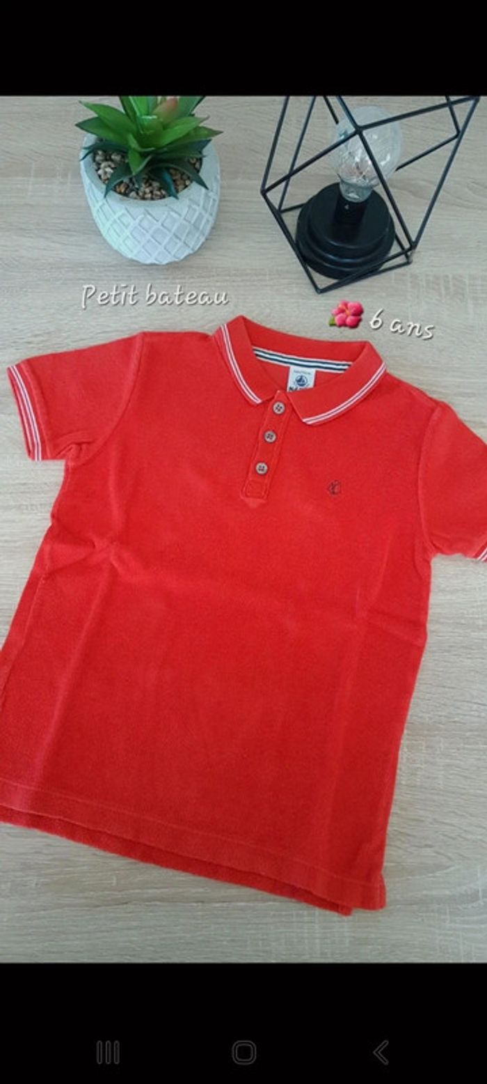 Polo Petit Bateau 6 ans