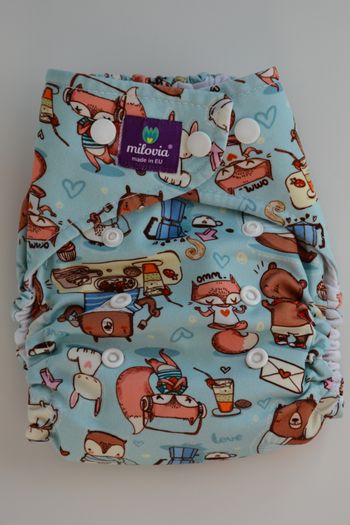 Couche labable Milovia évolutive à poche