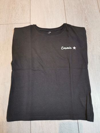 Tee shirt noir Kiabi