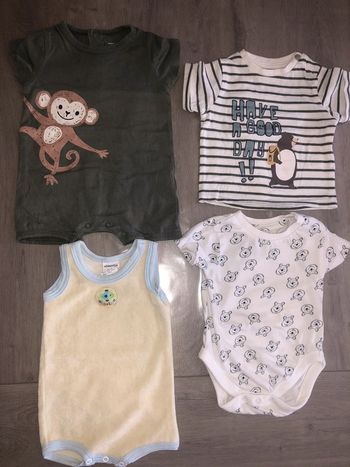 Combishort body t-shirt