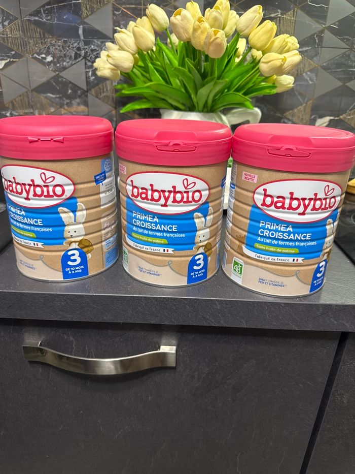 Babybio primea croissance 3ème âge