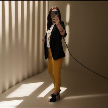 Magnifique Pantalon ajusté femme