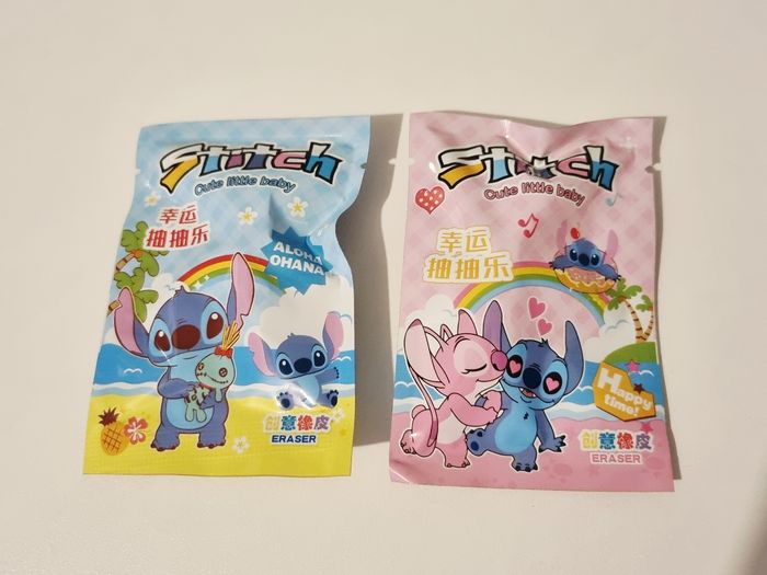 Gomme 3D Stitch figurine aléatoire 3€/p - photo numéro 2