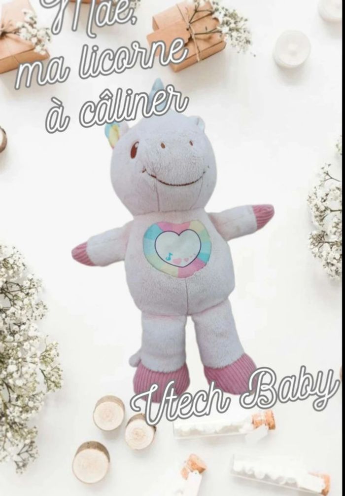 Maé, ma licorne à câliner Vtech Baby