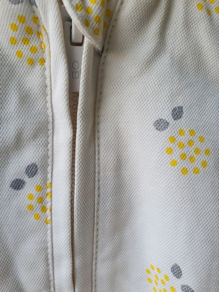 Blouson à capuche trench imperméable Obaïbi 6 mois 68cm - photo numéro 4