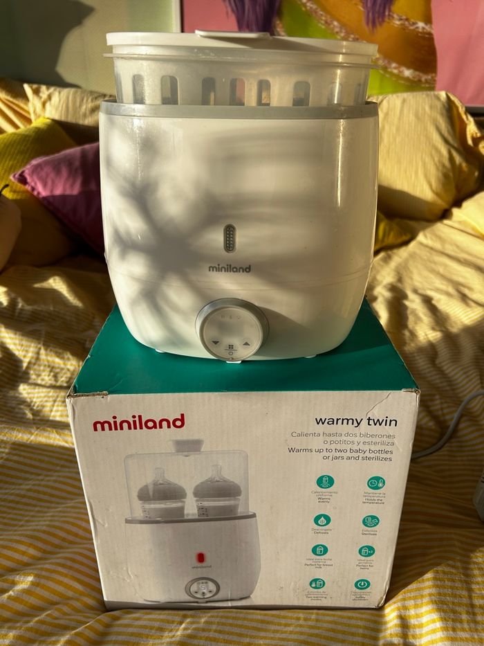 Rechauffe biberon double  - idéal pour jumeaux