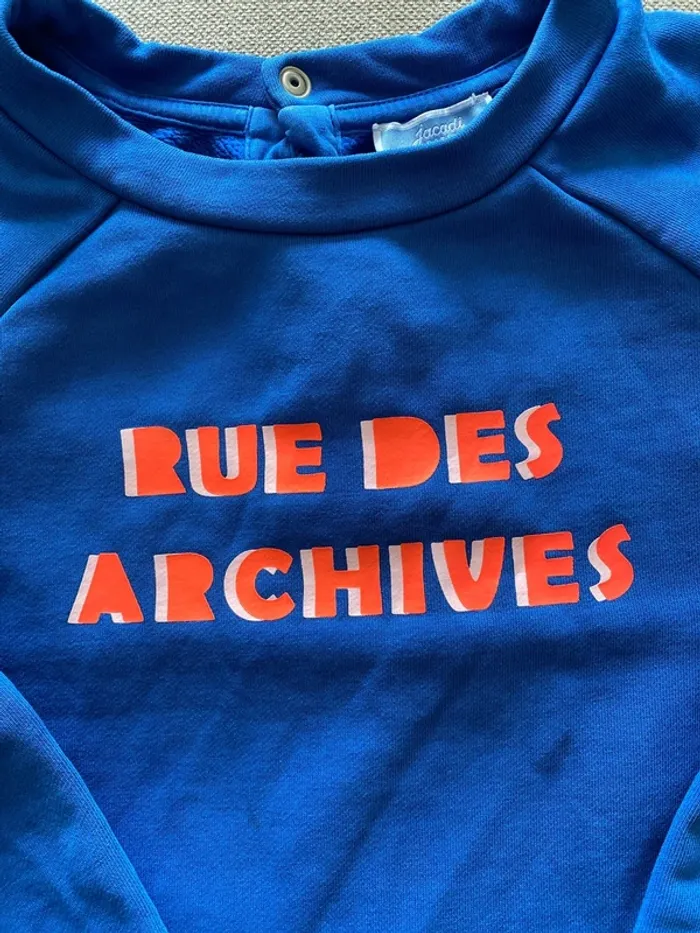 Sweat rue des archives jacadi 10 ans - photo numéro 2