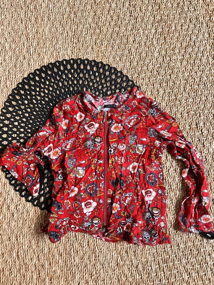 Gilet motif tête de mort