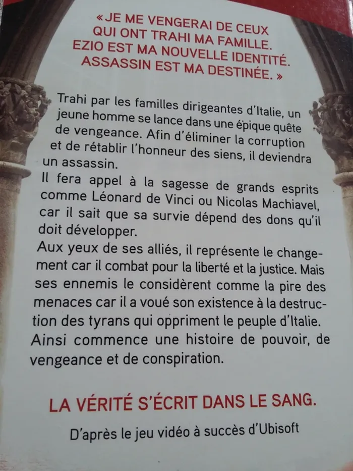livre assassin's creed - photo numéro 2