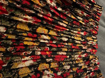 Jupe fleurie plissée