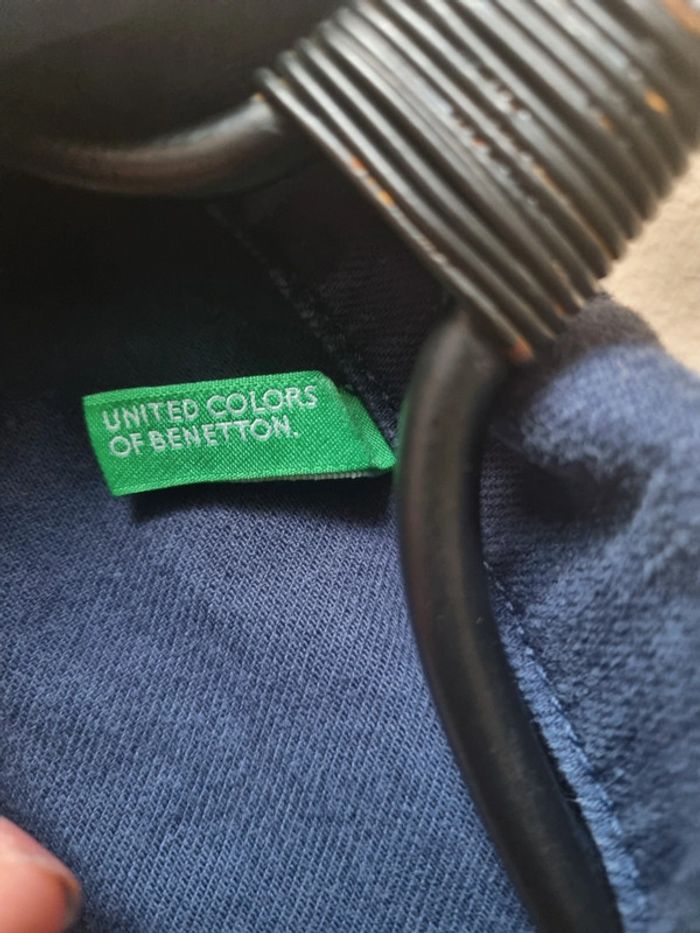 Veste en jeans bleu foncé - photo numéro 3