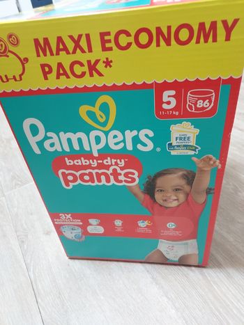 Couche pempers taille 5