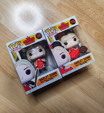 Lot de 2 figurines Pop Harley Quinn 1111 / Harley Quinn 1116 special edition