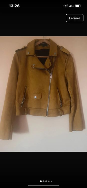 Veste suédine femme