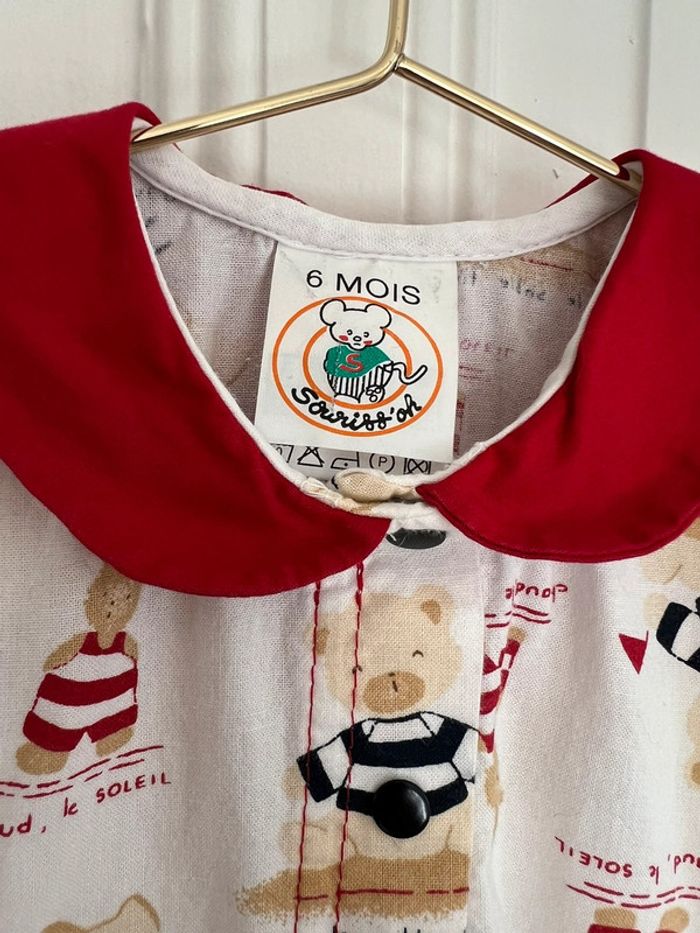 Robe 6 mois motif nounours - photo numéro 2