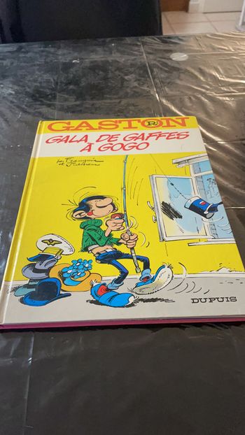 Bande dessinée Gaston gala de gaffes à gogo
