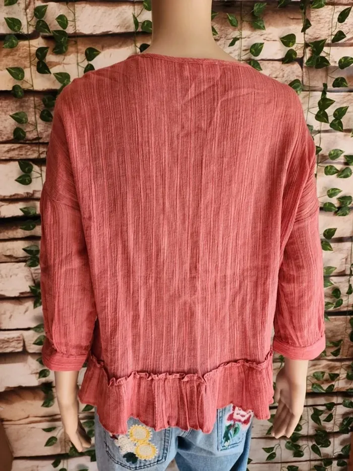 🌸Blouse Corail The Korner Taille 38🌸 - photo numéro 5
