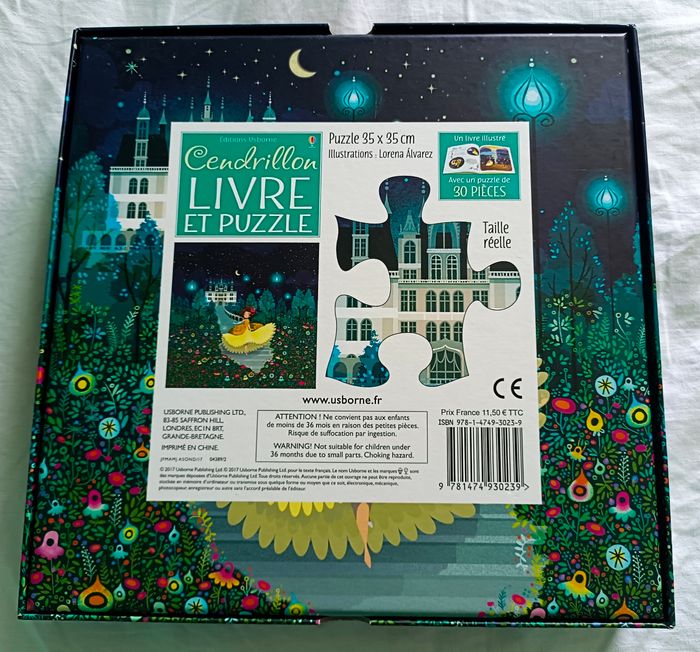 Coffret Cendrillon Livre et puzzle Usborne - photo numéro 11