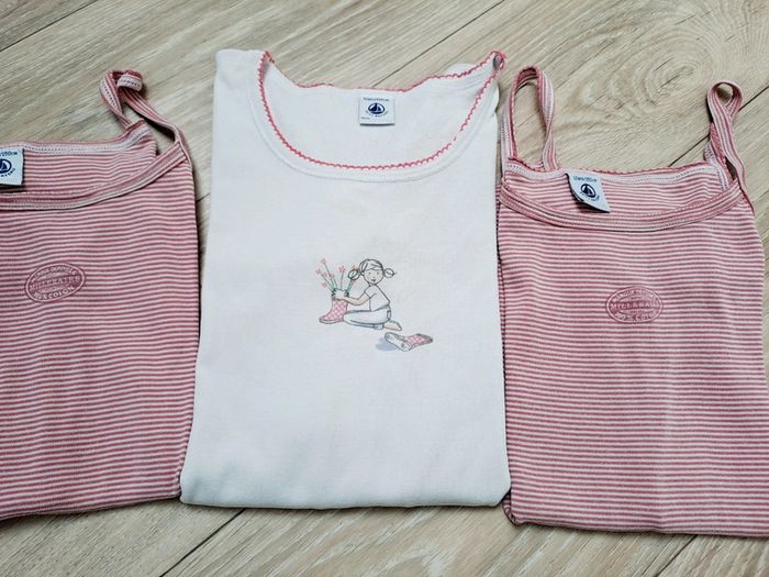 Lot maillots de corps Petit bateau - photo numéro 3