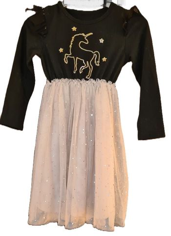 Robe fille Motif Licorne 6 ans