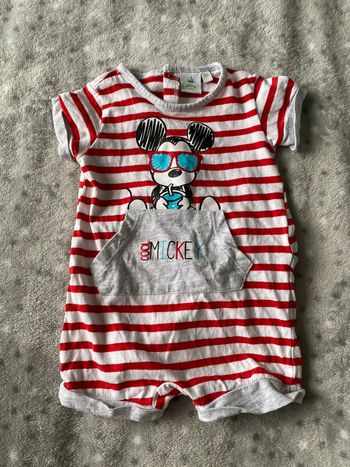 Barboteuse Disney Mickey 6 mois