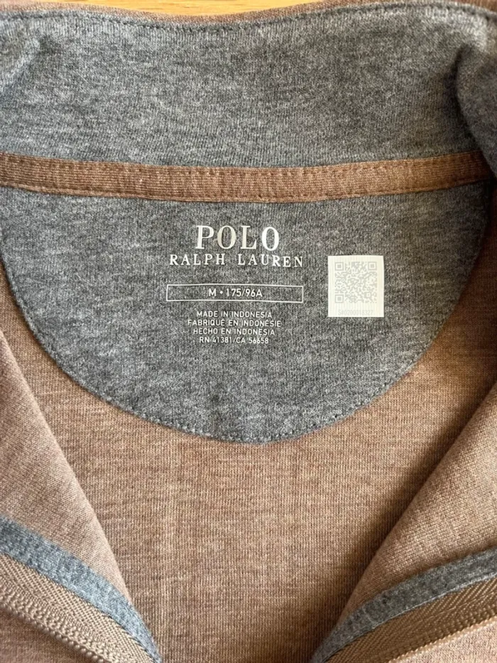 Pull 1/4 Zip - Ralph Lauren (NEUF) - photo numéro 3