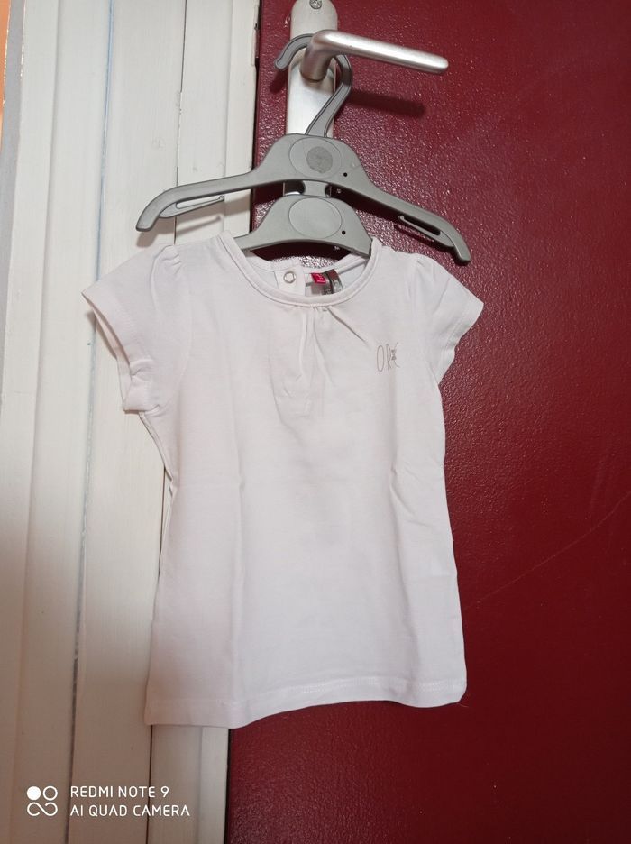 T-shirt manches courtes taille 68 (6 mois)