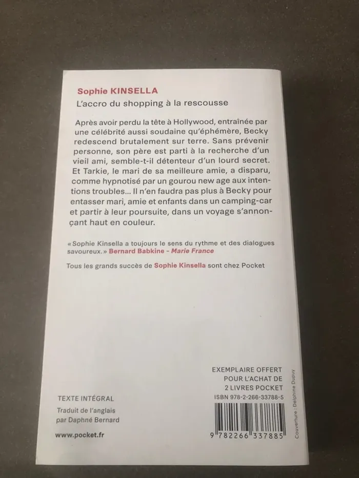 Livre l’accro du shopping à la rescousse édition pocket 📕 - photo numéro 3