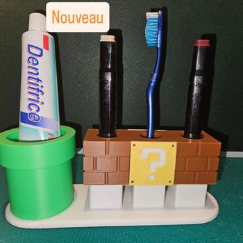 Support  brosse a dent 