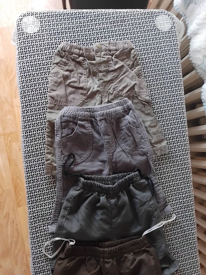 Lot pantalon garçon 3mois - photo numéro 3