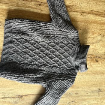 Pull col roulé