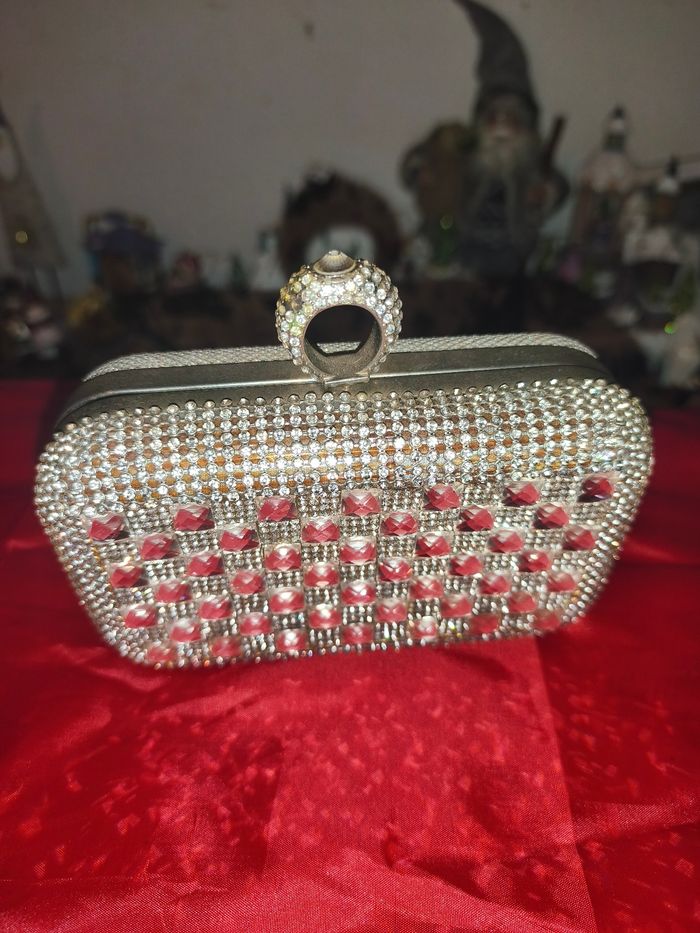 Sac pochette strass occasion fêtes mariage