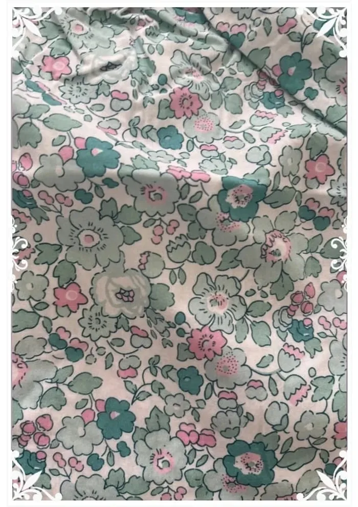 🤍 Pyjama fille 12 ans – Haut Kiabi brodé & short fait main - photo numéro 8