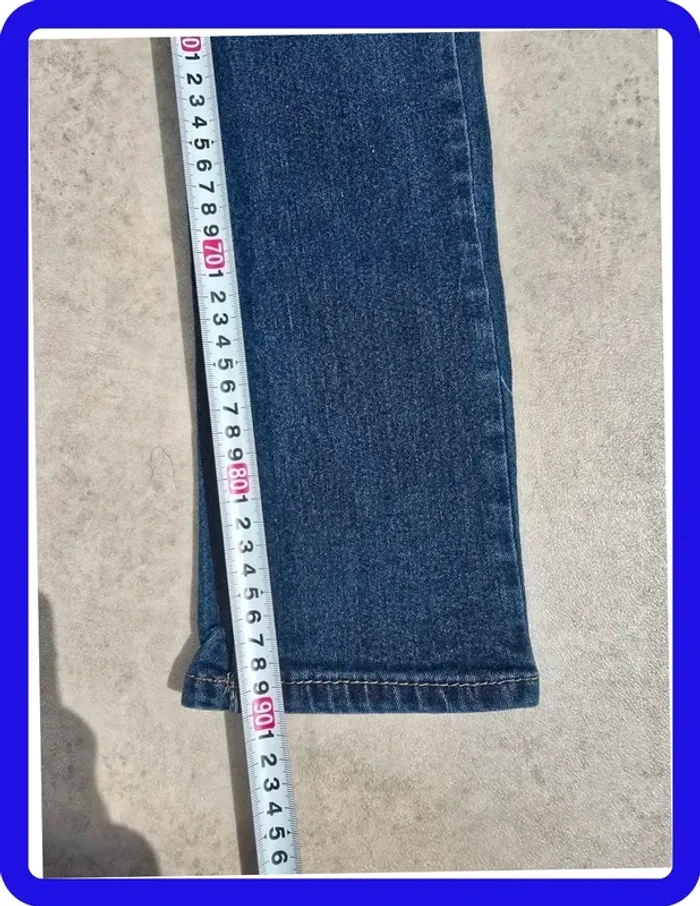 Jeans Levi's 511 W20|FR30 coupe droite bleu Femme-Women pan124 - photo numéro 5