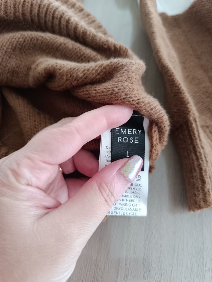 Pull Emery rose taille L - photo numéro 2