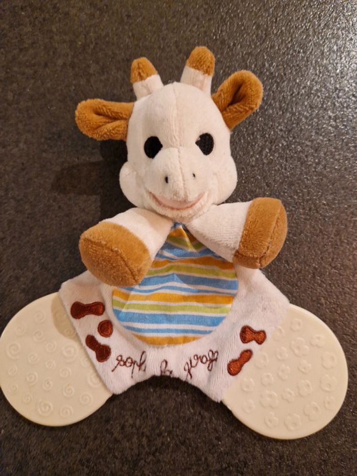 Peluche / hochet anneau de dentition Sophie la Girafe