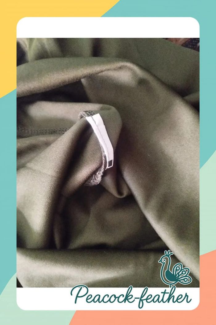 Robe longue neuve cache cache kaki TU - photo numéro 15