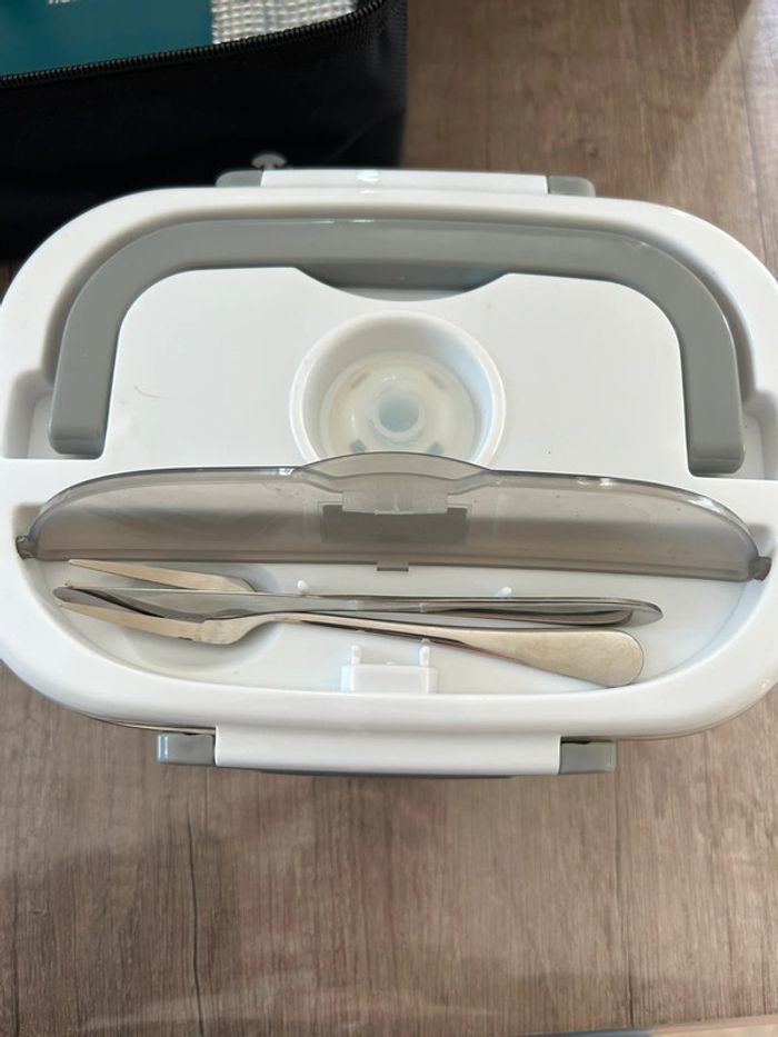 Lunch box gamelle chauffante électrique pour voiture - photo numéro 2