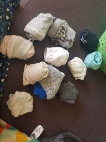 Lot chaussettes 1/3/6/9/12 mois