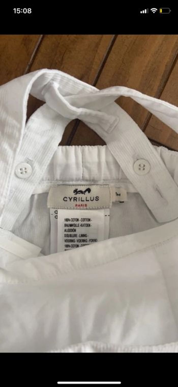 Salopette blanche Cyrillus - photo numéro 6