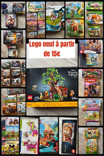 Neuf lego scellés à partir de 15€