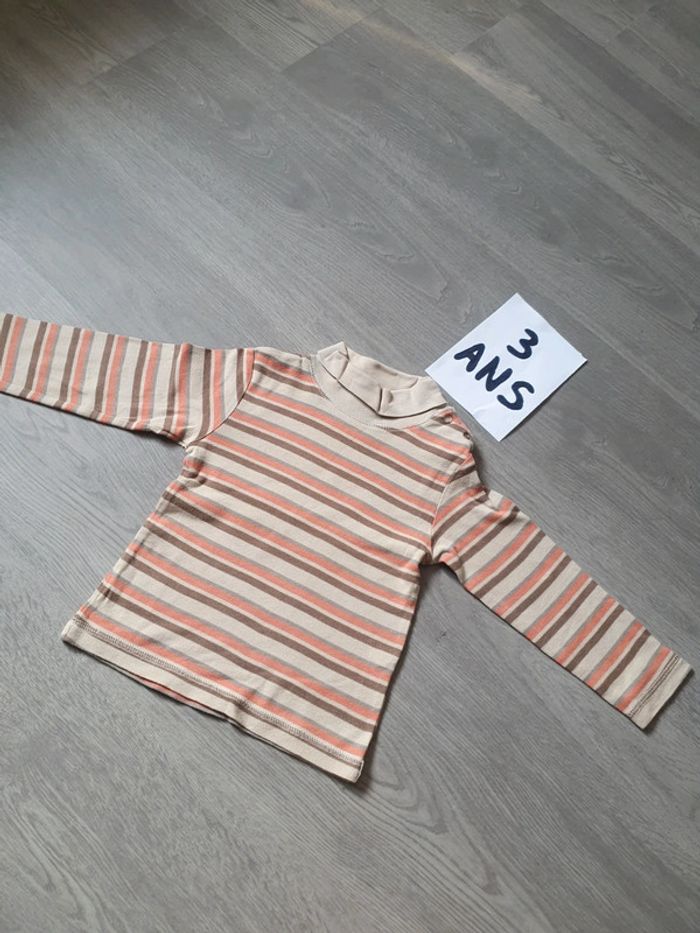 Sous pull 3ans garçon
