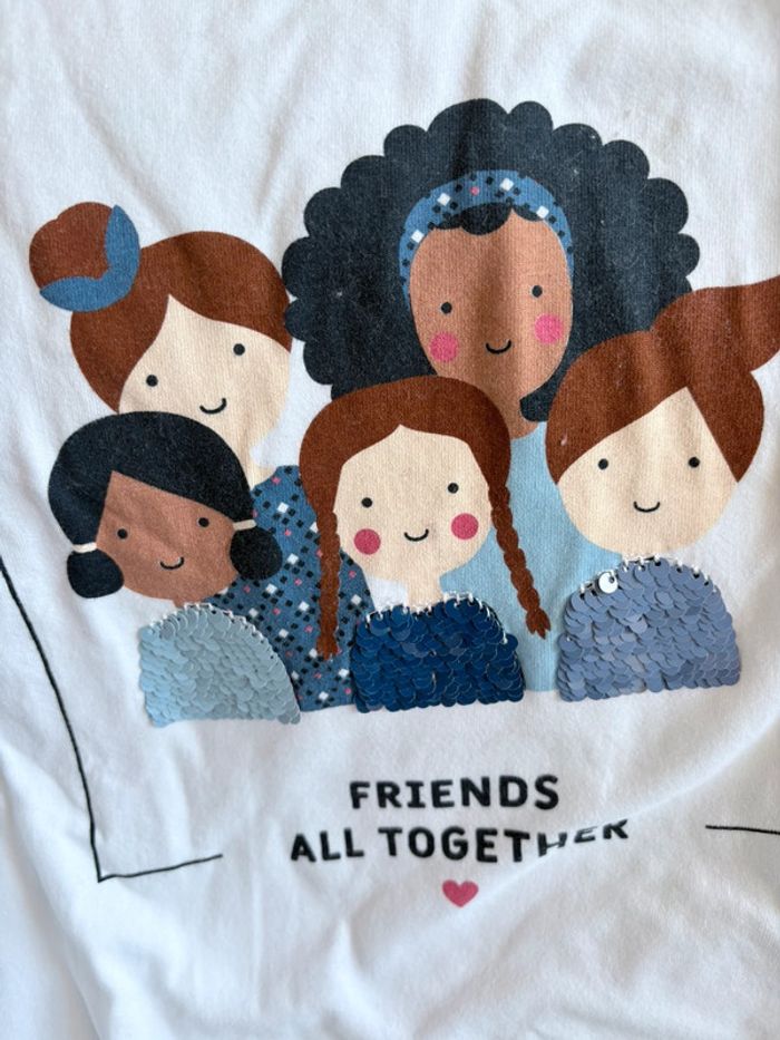 TEE shirt fille okaidi - photo numéro 3