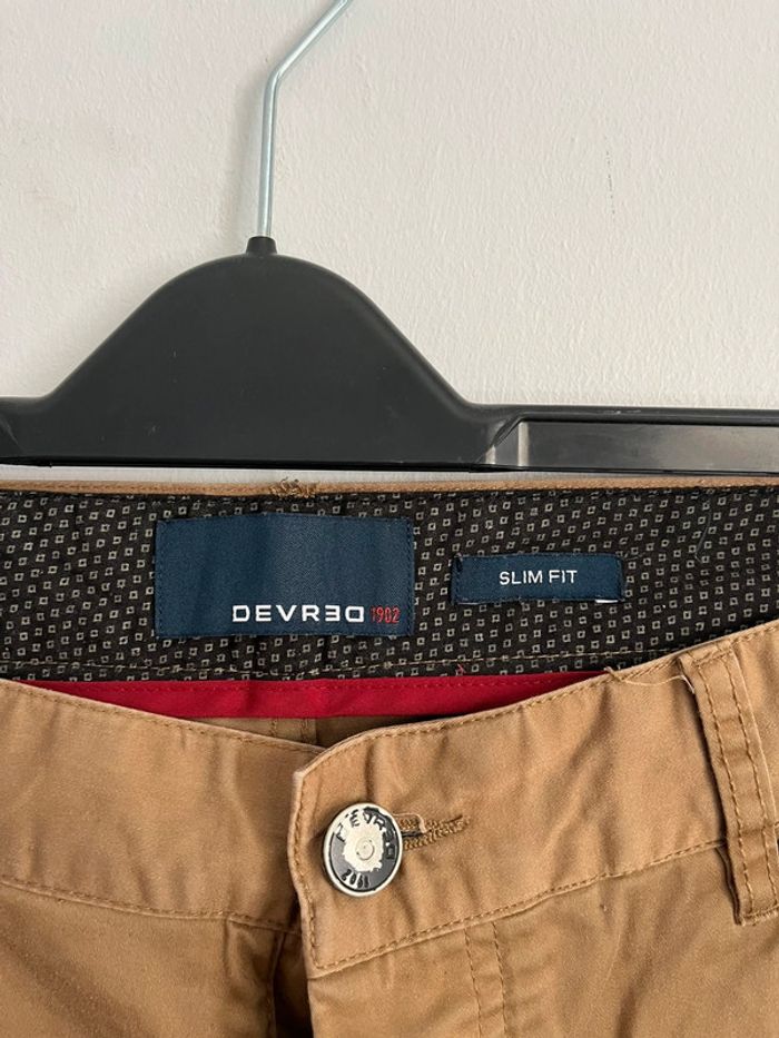 Pantalon Camel ( Devred ) Pour Homme Taille 44 Slim Fit - photo numéro 2