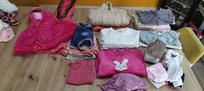 Lot fille 12/18 mois