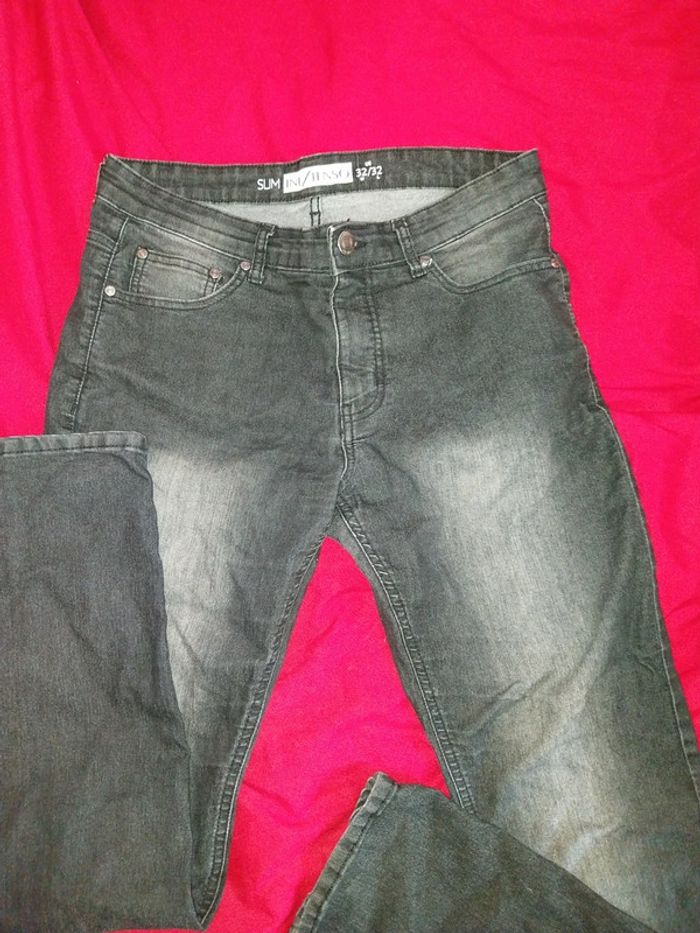 Jean slim taille américaine 32 - photo numéro 2