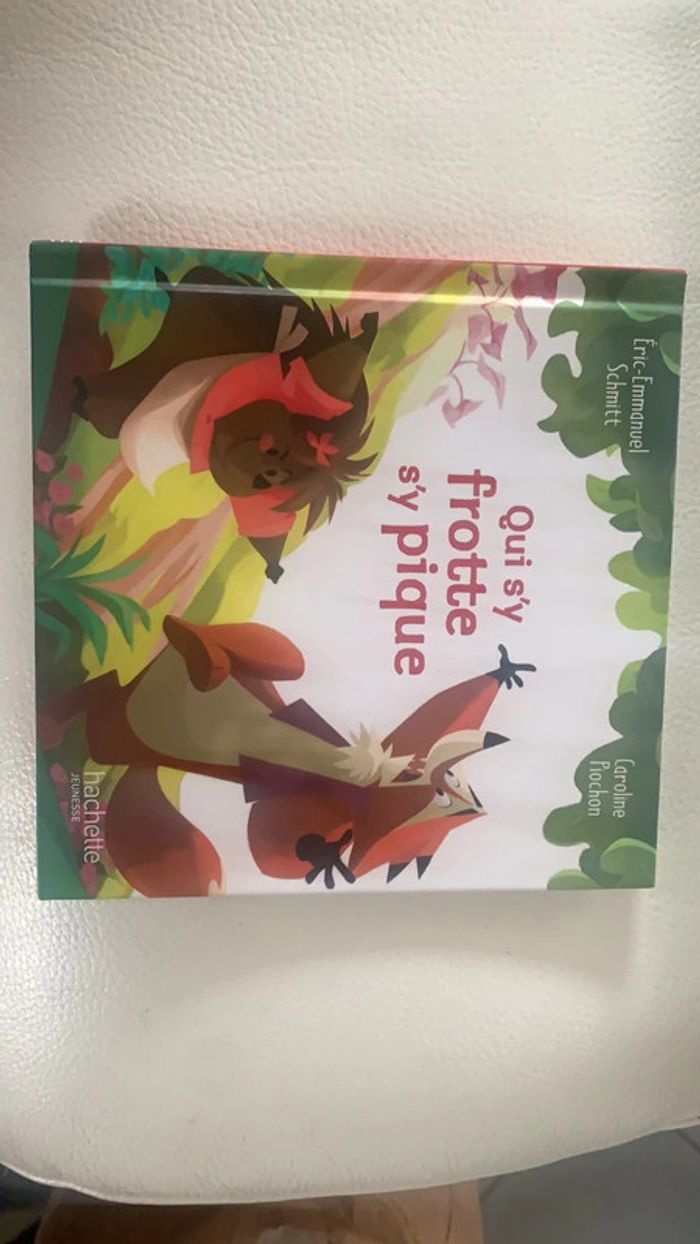 Livre enfant Qui s’y frotte s’y pique