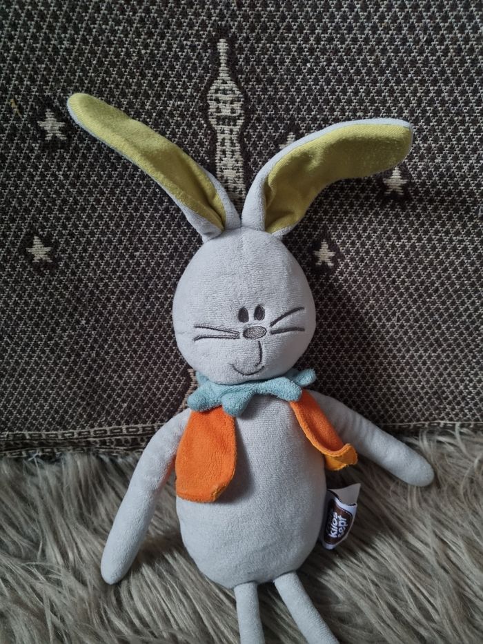 Doudou lapin gris 🐰 - photo numéro 2