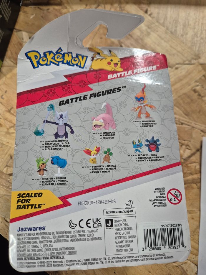 Pokemon figurine battle chimpenfeu neuf - photo numéro 3