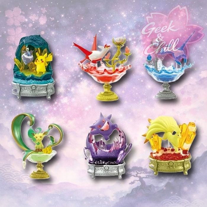 Figurine Re-Ment Pokémon - Gemstone 3 - Phyllali - photo numéro 3